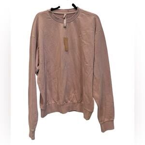 SKIMS Outdoor Fleece Pullover Crewneck Size:L NWT